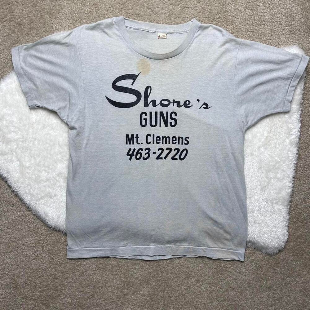 Vintage 1980s single stitch graphic tee